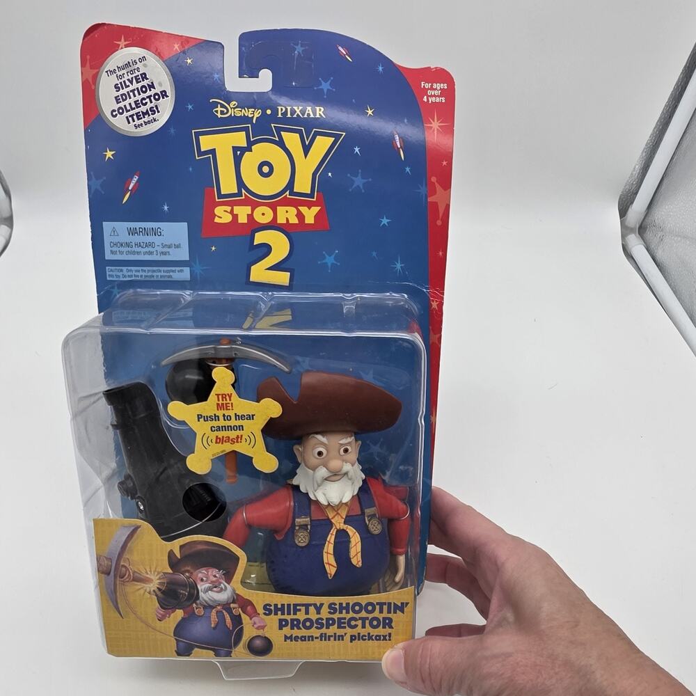 Mattel 1999 Toy Story 2 Shifty Shootin' Prospector